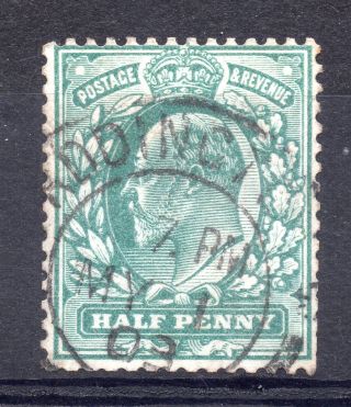 Gb = Postmark - E7,  ` (p) Addington S.  O.  ` Thick Arcs 1903 photo