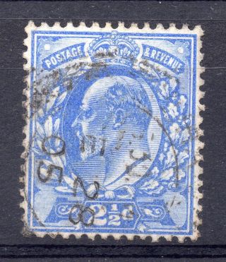 Gb = Postmark - E7,  `indistinct` Thick Arcs 1905 photo