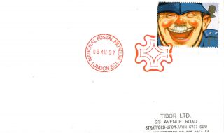 9 May 1992 Greetings Laughing Policeman Cover Npm Maltese Cross London Ec1 Shs photo