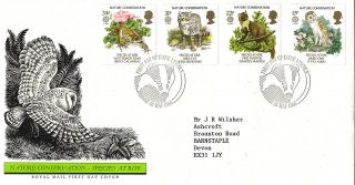 20 May 1986 Nature Conservation Royal Mail First Day Cover Lincoln Shs (a) photo
