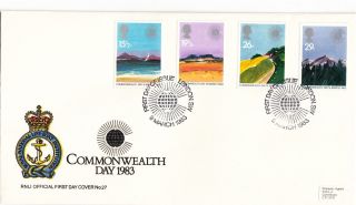 (28774) Gb Rnli Fdc Commonwealth Day - London Sw 9 March 1983 photo