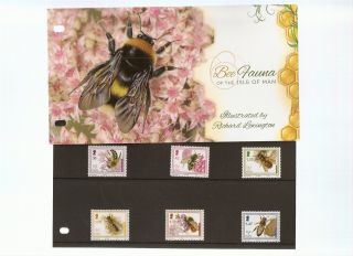 Isle Of Man Presentation Pack Bee Fauna photo
