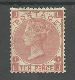 Sg113 The Scarce 1867 10d Pale Red Brown (lj) Fresh Cat £3500 photo