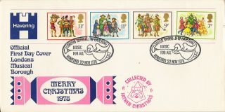 Gb :1978 Official Havering Cover - Romford Special Cancel photo