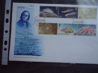 Isle Of Man First Day Cover 1994 Europa photo