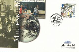 (51056) Fdc: 1999 School Children Generations Millennium Limited Edition Of 5000 photo