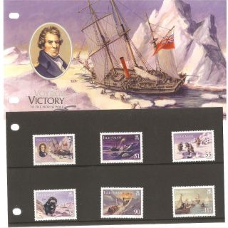 Isle Of Man Presentation Pack Voyage Of The Victory To The North Pole photo