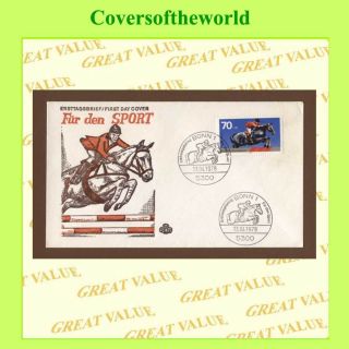 Germany 1971 Show Jumping On G & H First Day Cover photo