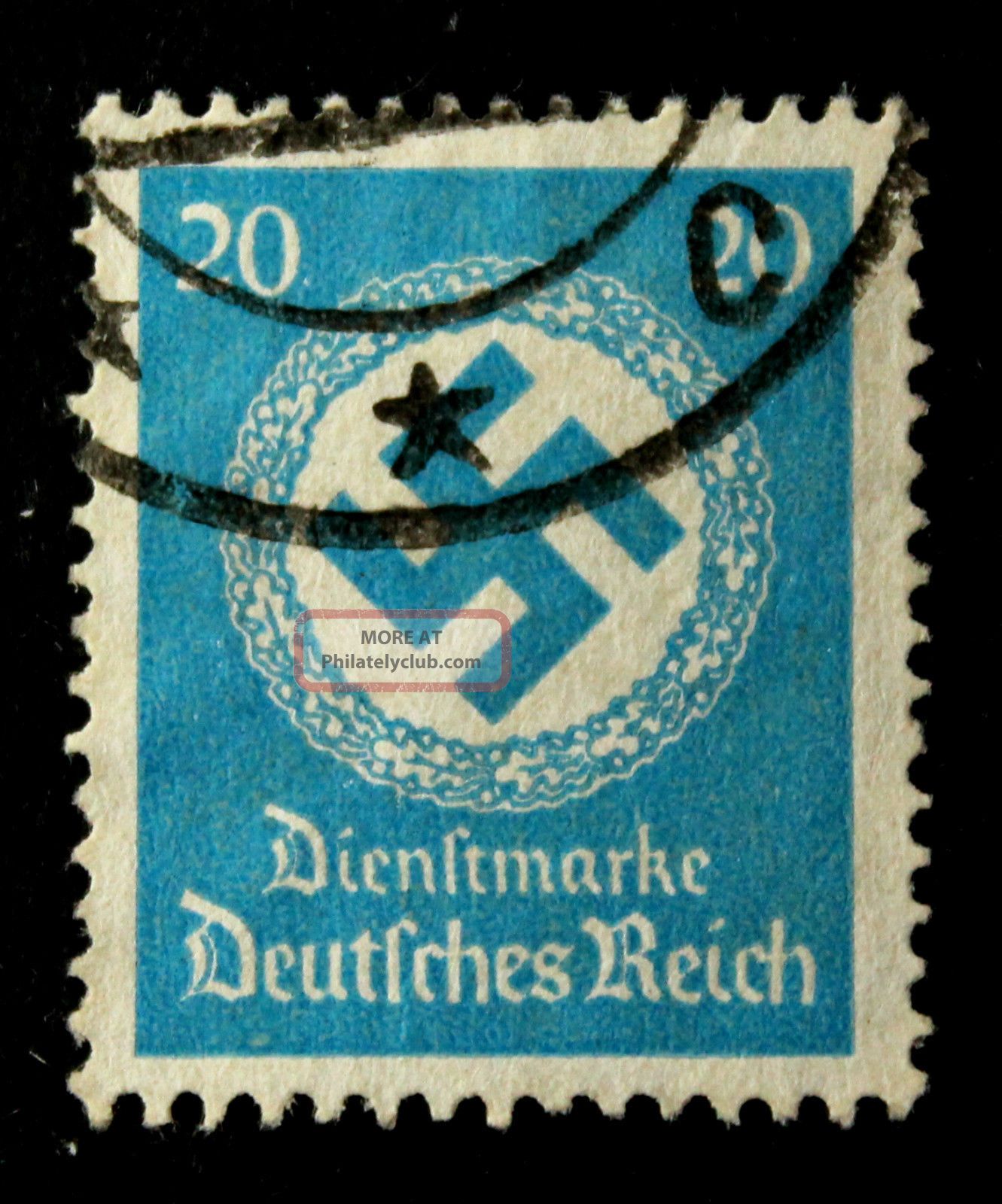 Stamp Germany Official Sc O88 Mi 162 1934 Wmk 237 Swastika Europe photo