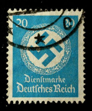 Stamp Germany Official Sc O88 Mi 162 1934 Wmk 237 Swastika photo
