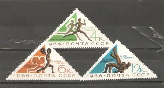 Russia 1966,  Sports,  Sc 3210 - 3212, photo