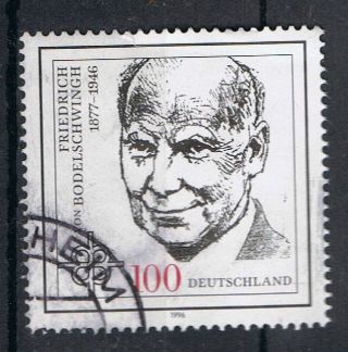 Friedrich Von Bodelschwingh (thelogian) Illustrated On 1996 German Stamp photo