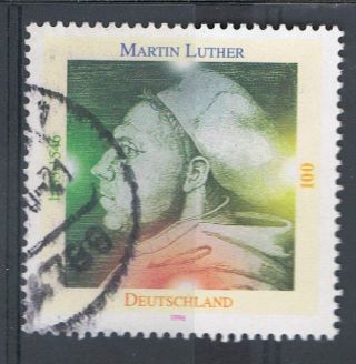 450th Death Anniv Of Martin Luther (thelogian) Illustrated On 1996 German Stamp photo