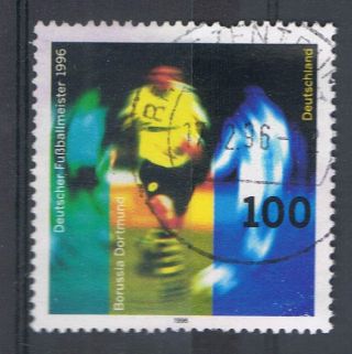 Borussia Dortmund (german Football Champions) Illustrated On 1996 German Stamp photo