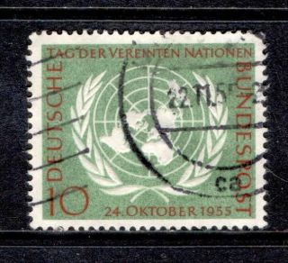 Germany. .  1955. .  United Nations Day. .  10pf. .  Sg No.  1147. . . .  4152 photo