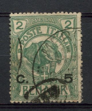 Somalia 1906 - 16 Sg 11,  5c On 2b Elephant A41895 photo