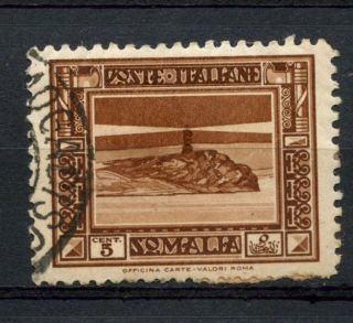 Somalia 1932 Sg 161,  5c Chestnut P11 A41920 photo