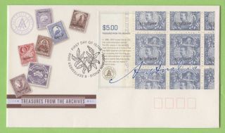 Australia 2005 Treasurers From Archives First Day Cover photo