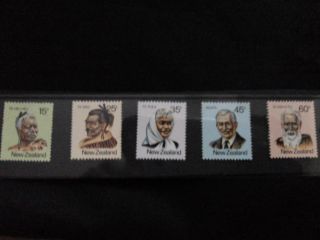 Stamp - Zealand 1980 Maori Personalities photo
