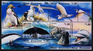 Zealand 1371b Birds,  Dolphin,  Whale,  Seal,  Albatross photo