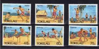 Tokelau Zealand 1987 Olympic Sports 6v Unmounted Sg.  148 - 153 Ref:y40 photo