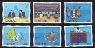 Tokelau Zealand 1988 Political 6v Unmounted Sg.  159 - 164 Ref:y39 photo