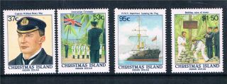 Christmas Is 1988 Cent.  Of British Annexation Sg 251/4 photo