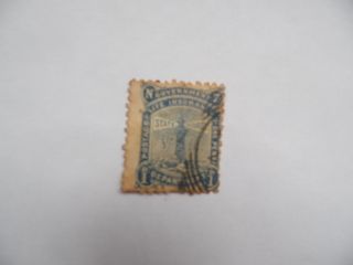 Zealand Government Life Insurance Stamp 1d Blue (freepost Uk Only) photo