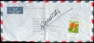 Grenada Airmail Cover To Ohio,  Usa 75c Rate photo