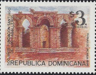 Dominican Santiago De Los Caballeros Jacagua Ruins Sc 1195 1995 photo