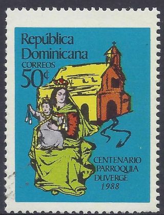 Dominican Duverge Parish Cent.  Sc 1040 1988 photo
