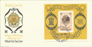 St Lucia - 1981 - Ms579 - Cv £ 0.  50 (minaiture Sheet Only) photo