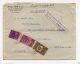 1930s Brazil Four Air Mails To London,  Including Via Aeropostale Cachets Latin America photo 3