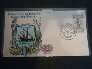 Brazil 1960 Henrique The Navigator 500 Years Cover photo