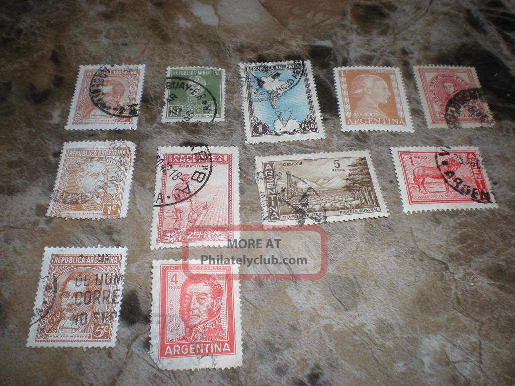 Argentina 11 Old Classic 1 And 10 Latin America photo