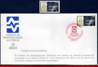 2214fd Mexico 2000 - Electrical Investigation Institute,  Electricity,  Mi 2885 photo