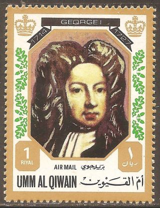 Uae Umm Al Qiwain - 1972 Kings & Queens Of England (george I - 1714 - 1727) photo