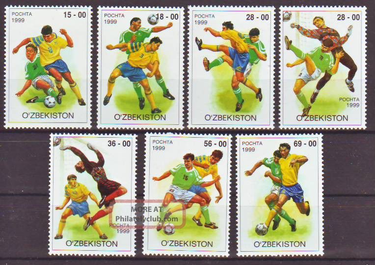 Uzbekistan - 1999.  Soccer - (2070) Sports photo