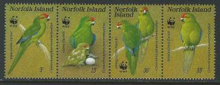 Norfolk Islands 1987 Sc 421 Wwf Birds photo