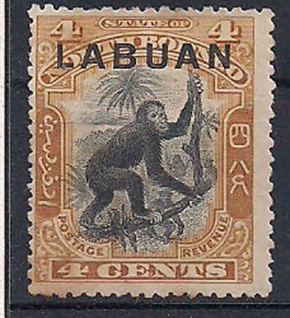 Labuan - 1899 Wild Animal Mlh - Vf 92 photo