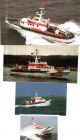 1990 German Lifeboat Berlin Cached Colour Postcard & 4 Pictures Europe photo 2