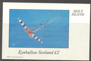 Eynhallow (br.  Local) 1982 Fishing Lures Mayfly S/s 2£ Ne081 photo
