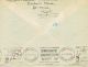 1950 Tripoli,  Lebanon Cover To Beirut U.  N.  R.  P.  R.  Employment Office / Back Stamp Middle East photo 1