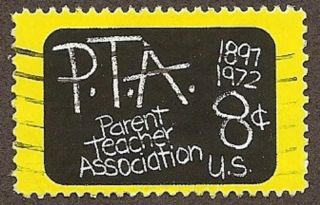 Usa Scott 1463,  Parent Teachers Association, ,  1972 photo