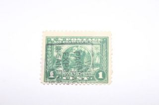 Us Stamp 397,  With Panama Pacific Cancellation photo