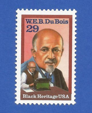 Us 2617 W.  E.  B Du Bois Never Hinged Never Hinged photo
