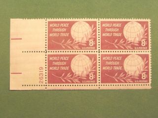U S One Plate Block Of 4 Never Hinged Sc 1129 photo