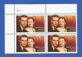 Us 3287 Performing Arts Plate Block Never Hinged photo