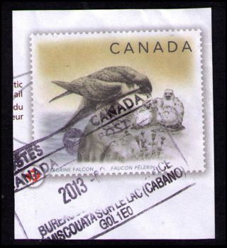 Canada Postal Stationery U255 (2012) Rarely Seen Or Offered Cut Square,  Look photo