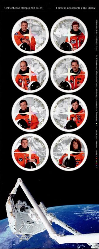 Canada 1999 Space,  Canadian Astronauts photo